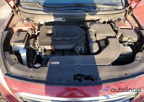 2016 Hyundai Sonata Se из США, поврежденный, VIN 5NPE24AF3GH405535